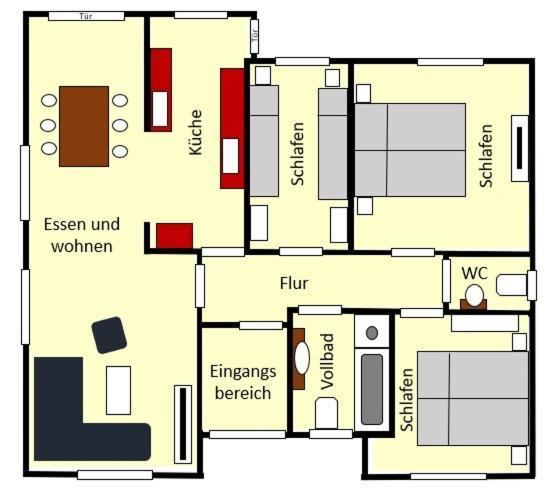 Apartmán Nordstern Tönning Exteriér fotografie